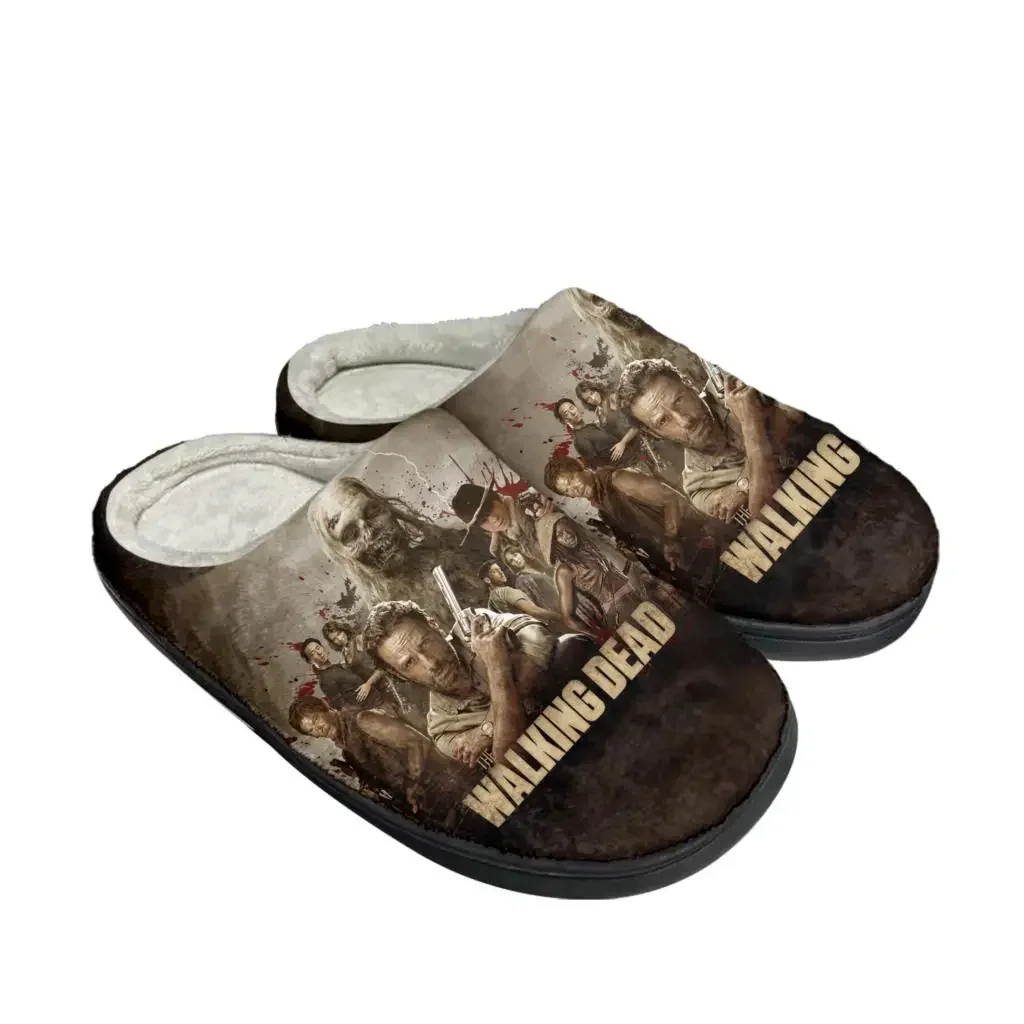 Men Shoes For Winter - Chinelo de Algodão The Walking Dead