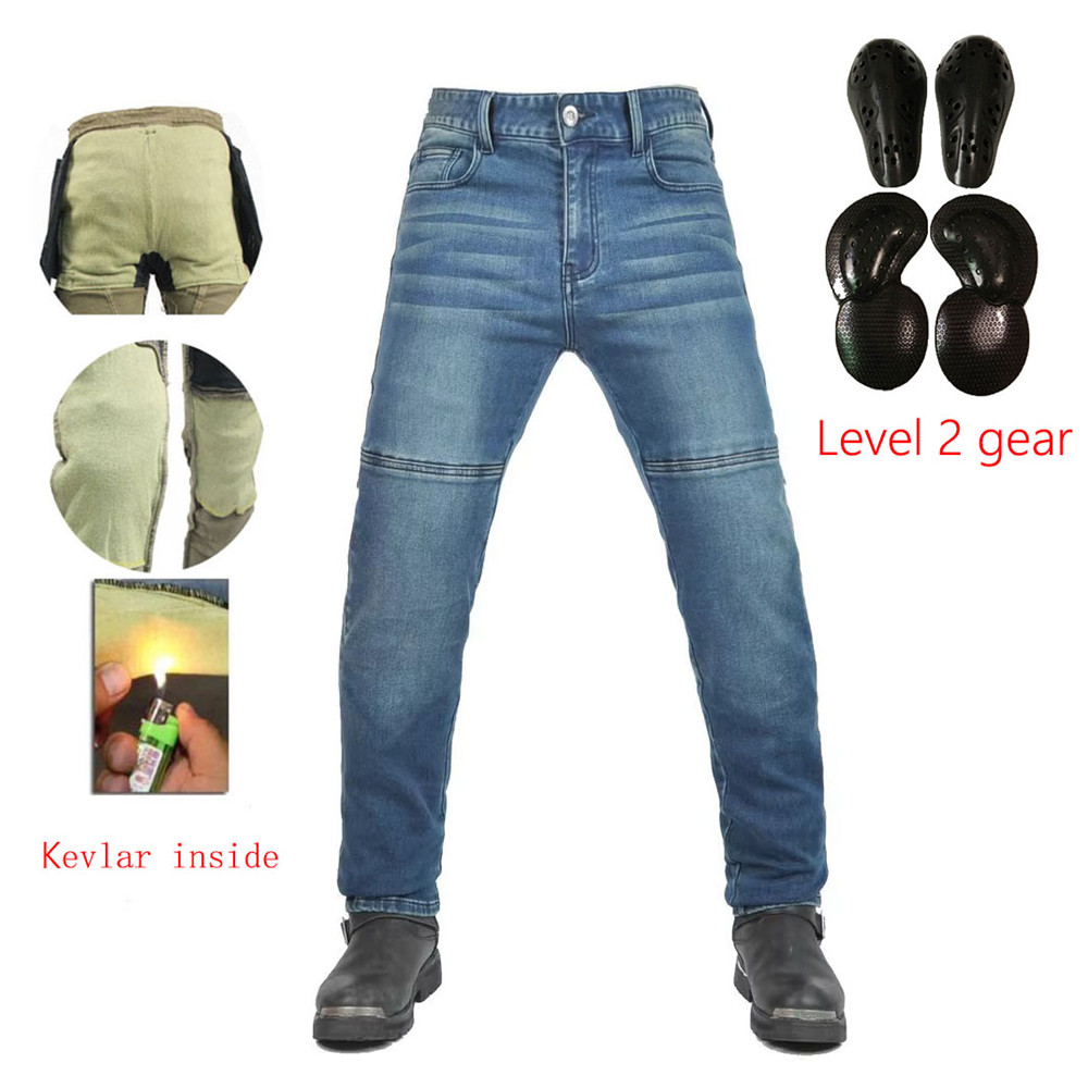 Men'S Shoes For Jeans - Calças de jeans para motociclistas |