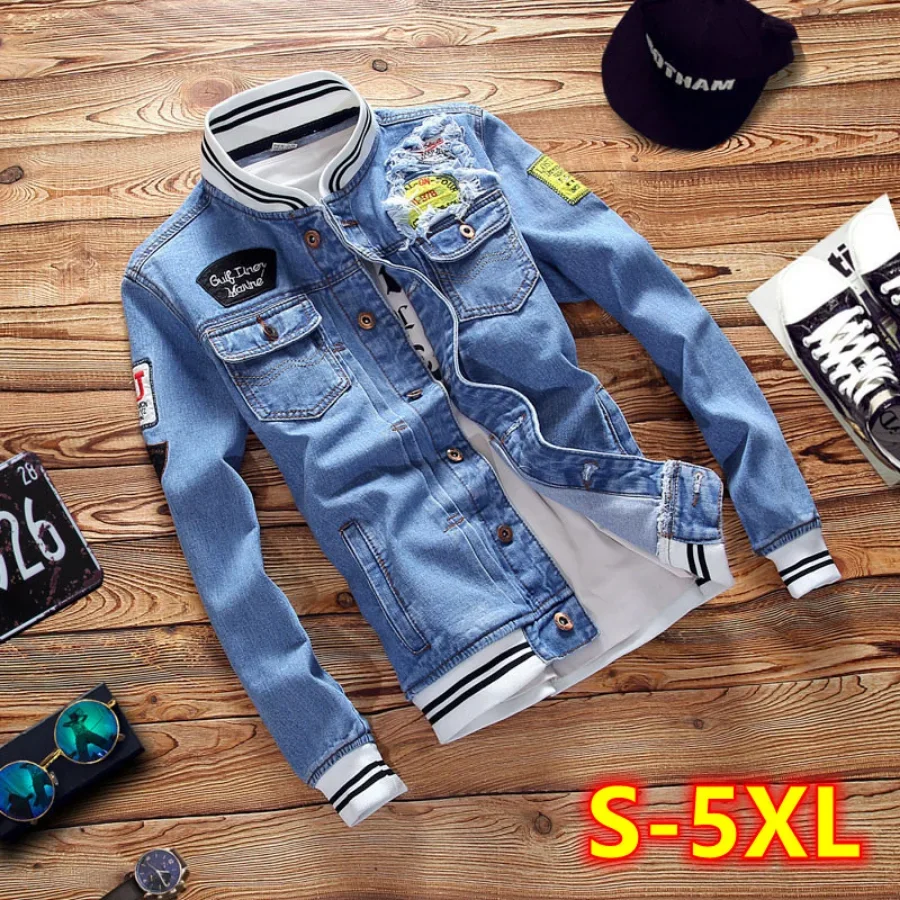 Men'S Shoes For Jeans - Novo 2026 jaquetas jeans masculinas moda