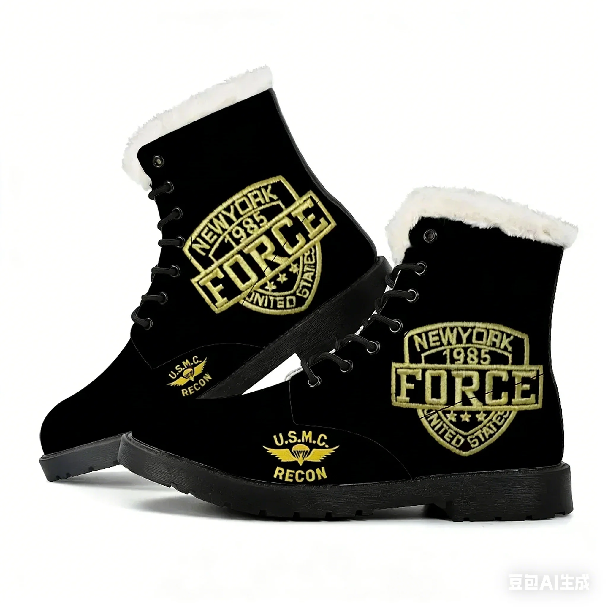 Men'S Shoes York - Botas de Pelúcia New York Force