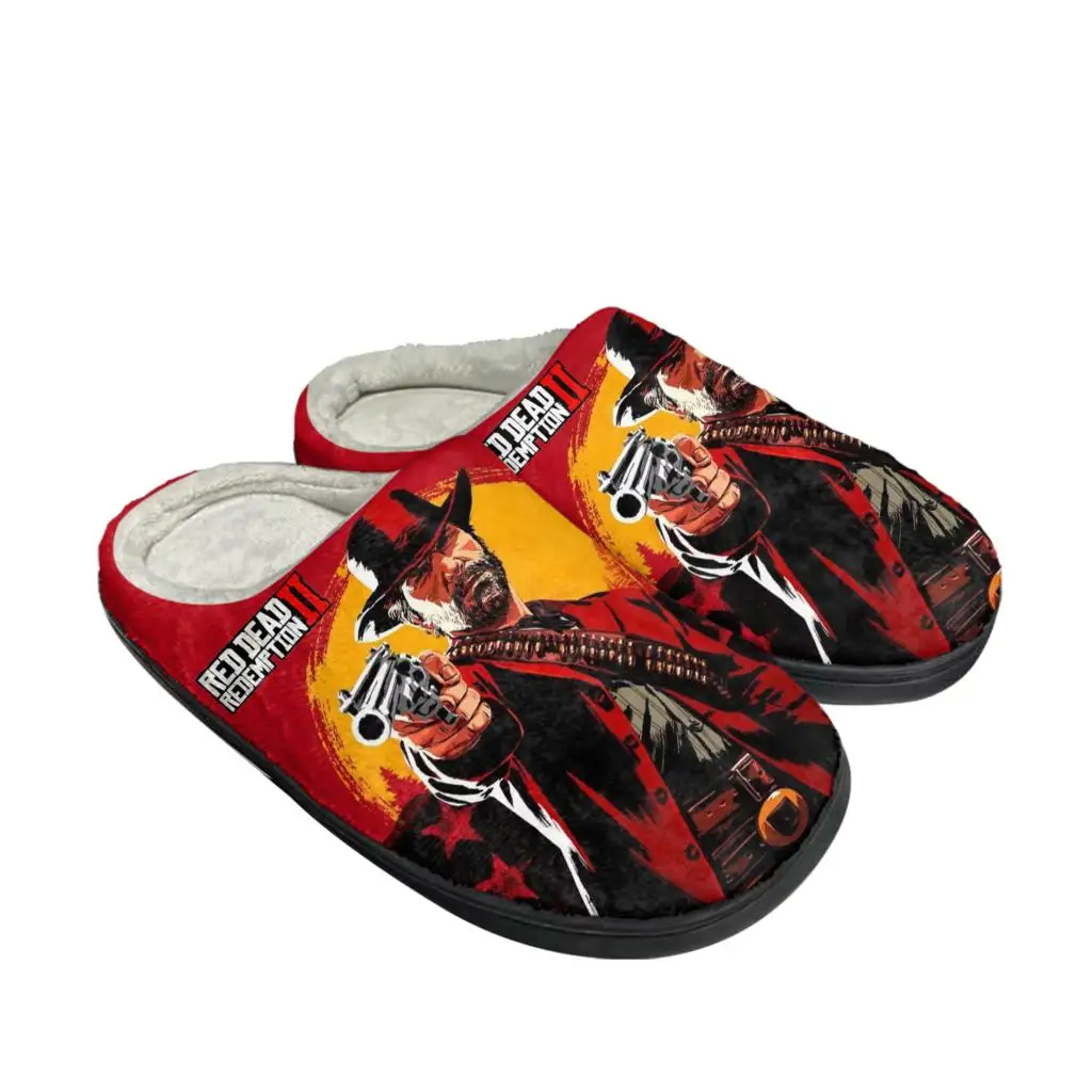 Men Shoes For Winter - Red dead redenção 2 casa chinelos