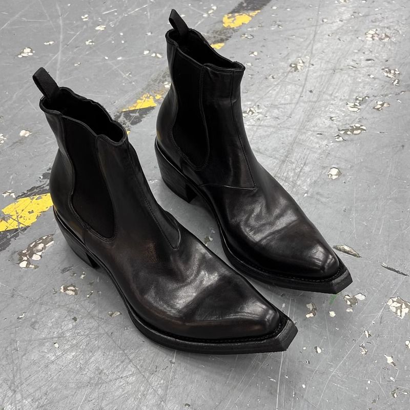 Men Shoes H&M - Botas Chelsea Masculinas de Alta Qualidade