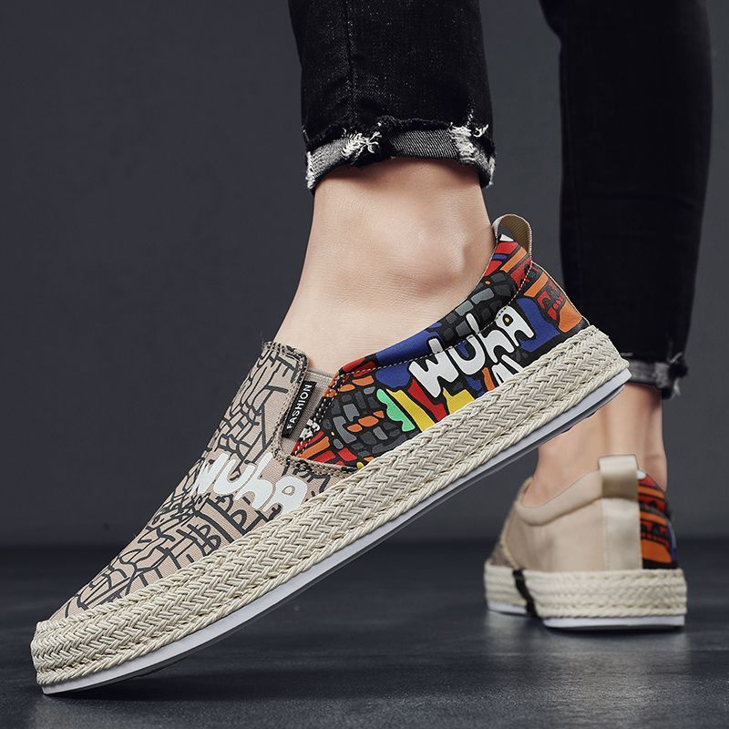 Men Shoes Outlet - Tênis de slip-on masculino, sapatos casuais,