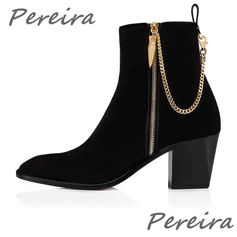 Men Shoes H&M - Botas de tornozelo de camurça masculina