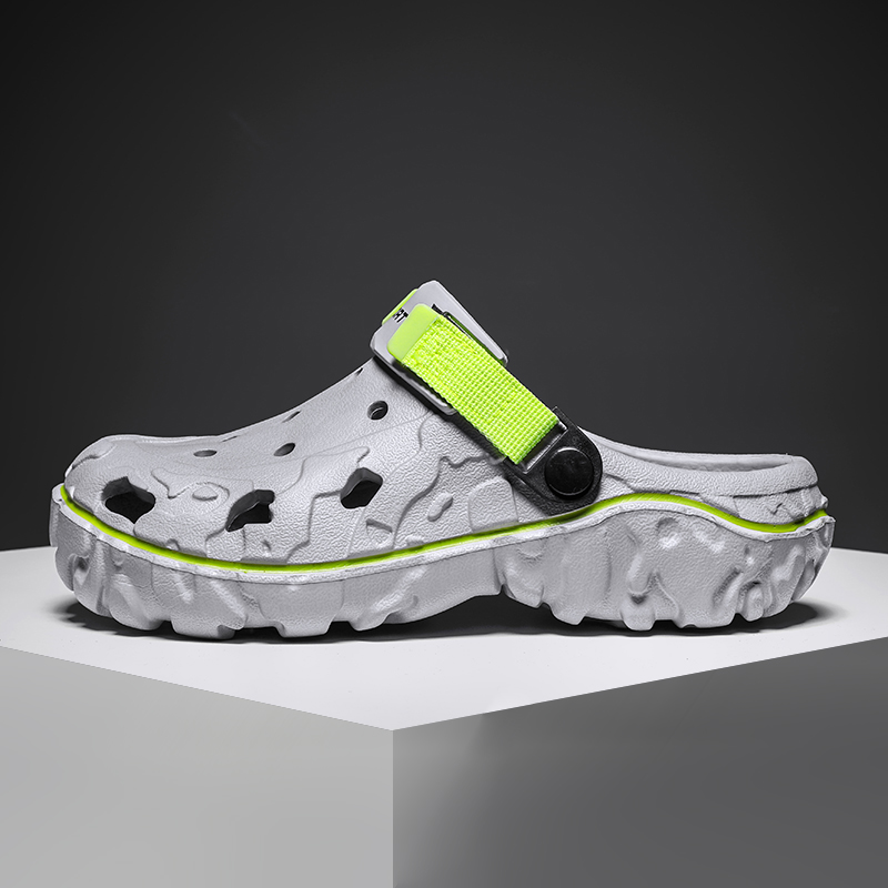 Sandal Sport Outdoor - Chinelos esportivos masculinos com sola grossa