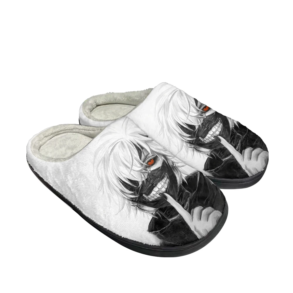 Men Shoes For Winter - Kaneki ken moda algodão chinelos personalizados
