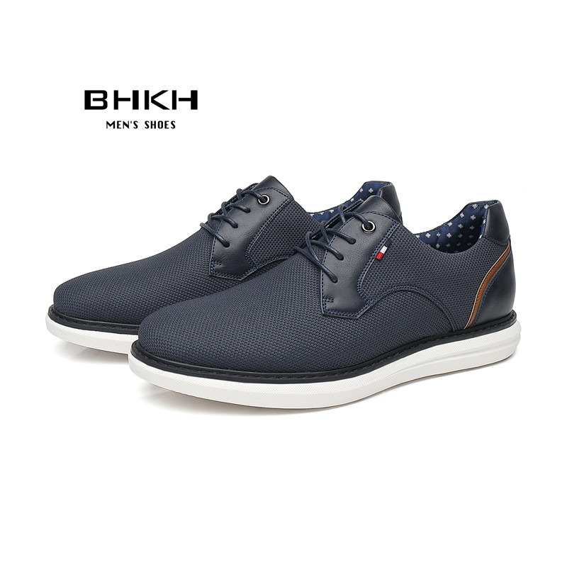 Men'S Shoes Smart - Sapatos Sociais de Couro Genuíno BHKH
