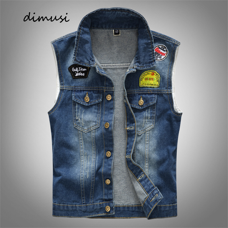 Men'S Shoes For Jeans - Coletes jeans rasgados masculinos, jeans de