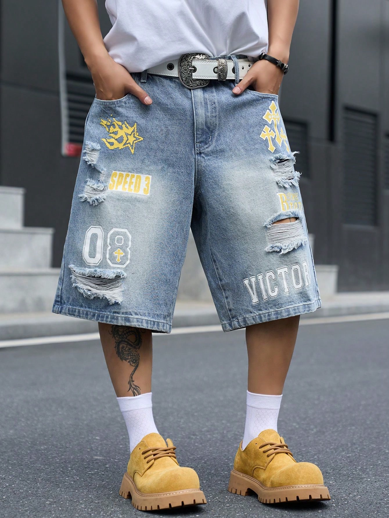 Men'S Shoes For Jeans - Bermuda Jeans Masculina Solta, Jeans Vintage