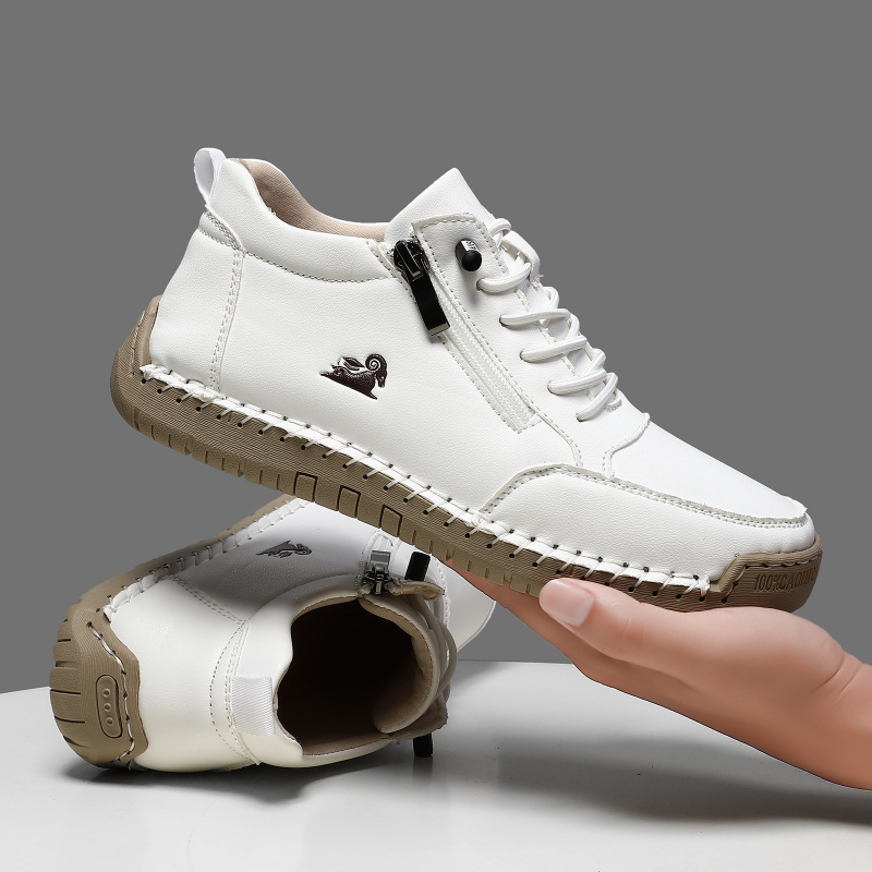 Men'S Shoes In Fashion - Tênis feminino de couro artesanal sapatos