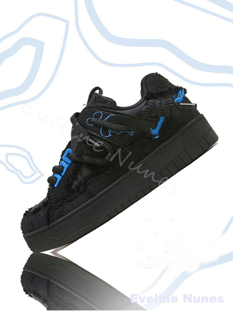 Tênis Plataforma Unissex Preto - Men Shoes For Winter avaliação e preço