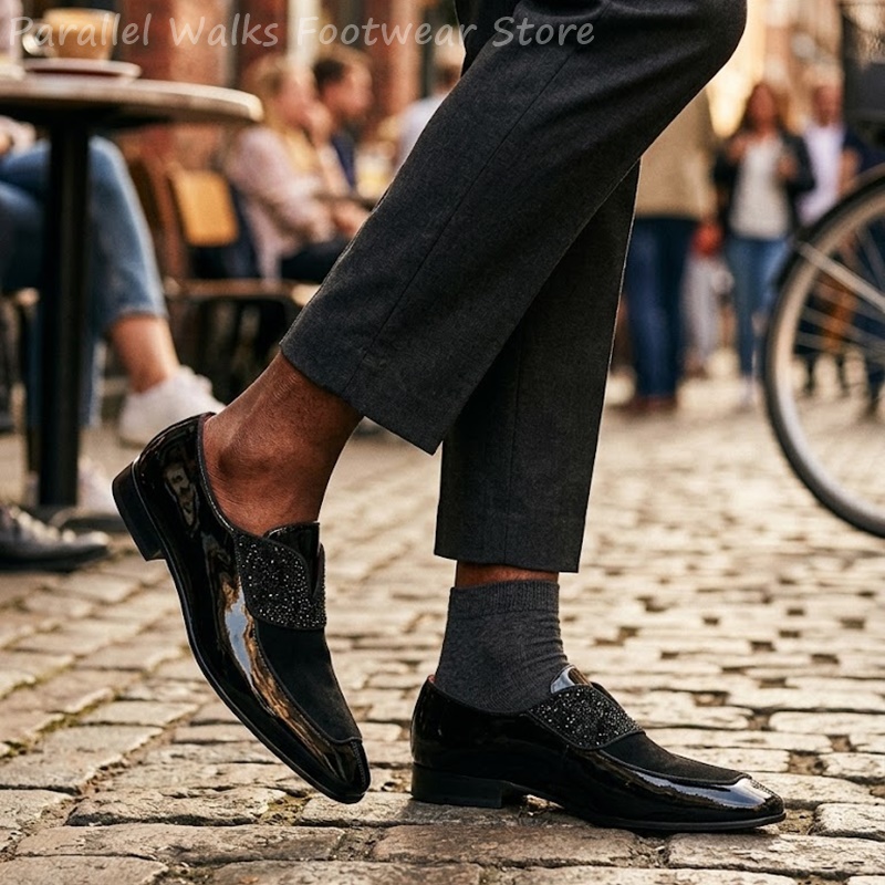 Sapatos masculinos pretos de c - Men'S Shoes Smart avaliação e preço
