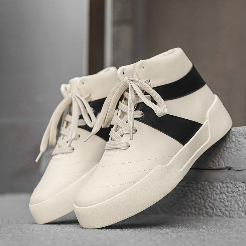 Moda luz aniti deslizamento de - Men Shoes White Colour avaliação e preço