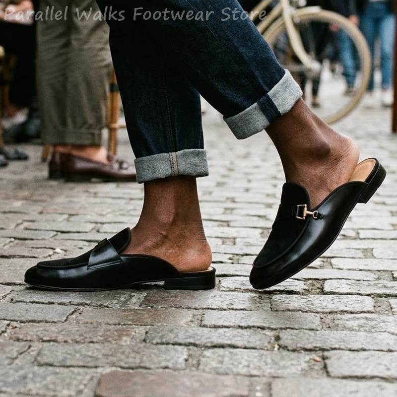 Mules Masculinos Smart Casual  - Men'S Shoes Smart avaliação e preço