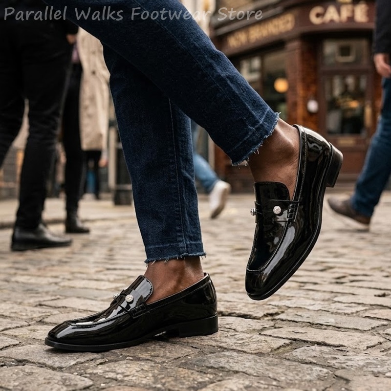 Sapatos masculinos pretos de c - Men'S Shoes Smart avaliação e preço