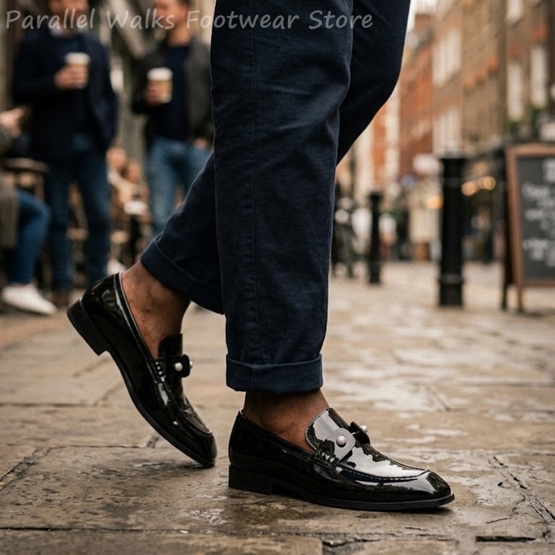 Sapatos masculinos pretos de c - Men'S Shoes Smart avaliação e preço