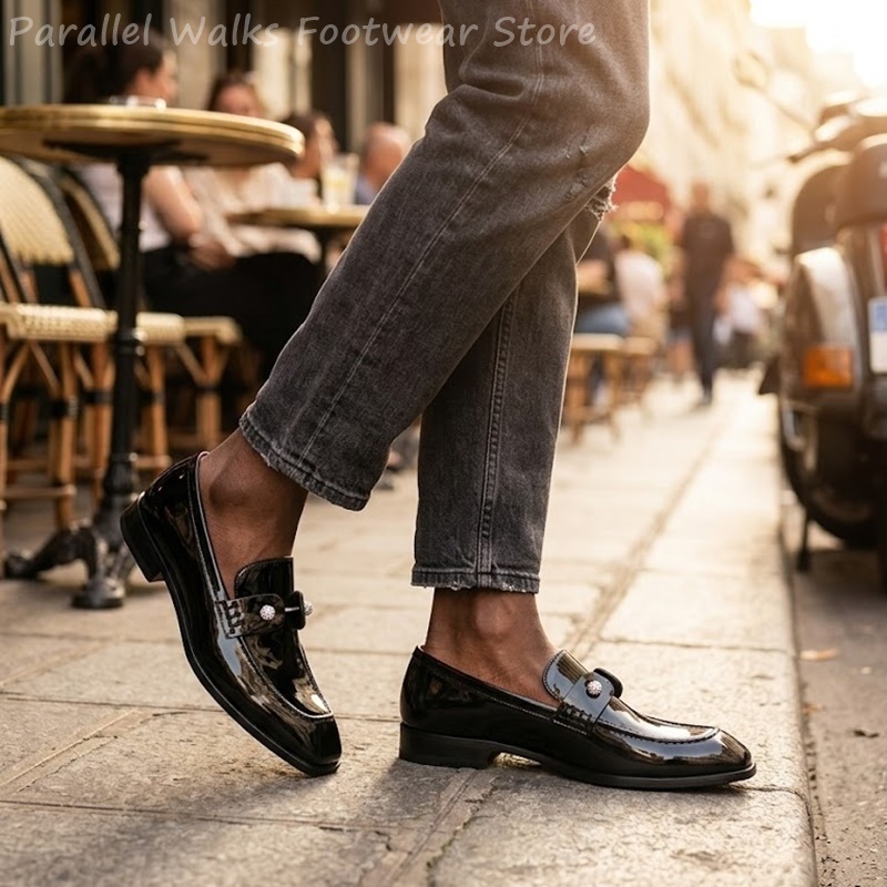Sapatos masculinos pretos de c - Men'S Shoes Smart avaliação e preço