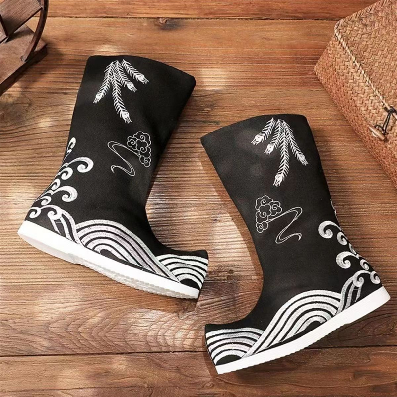 Unisex Chinês Tradicional Hanf - Men Shoes White Colour avaliação e preço