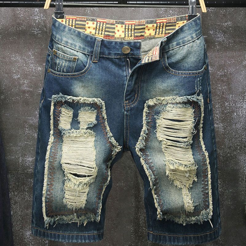 Novos shorts jeans masculinos  - Men'S Shoes For Jeans avaliação e preço