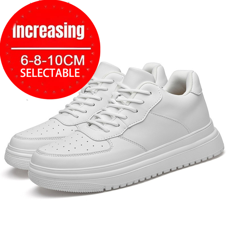 Tênis homem elevador sapatos a - Men Shoes White Colour avaliação e preço