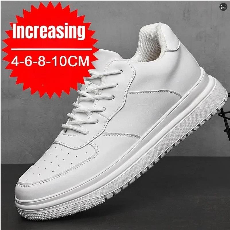 Tênis homem elevador sapatos a - Men Shoes White Colour avaliação e preço