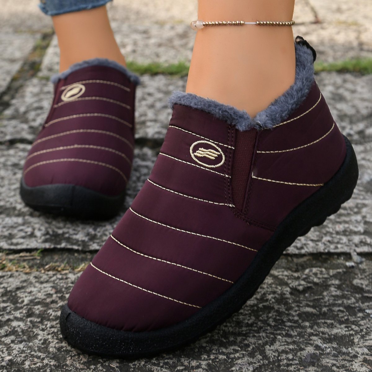 Botas de neve masculinas com f - Men Shoes Online avaliação e preço