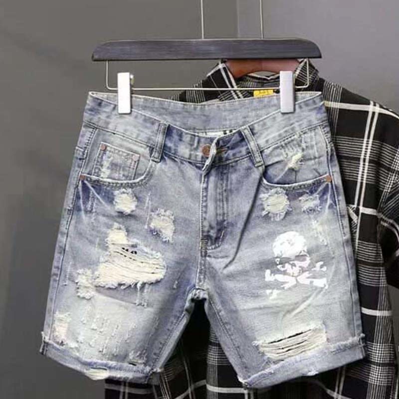 Verão masculino desgastado grâ - Men'S Shoes For Jeans avaliação e preço